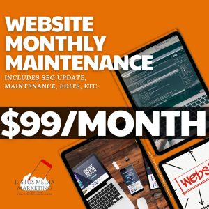 WEBSITE MAINTENANCE SERVICE (monthly)