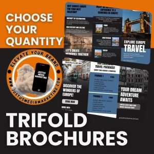 Tri-fold Brochures (100-500ct)