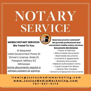 Mobile Notary Service (Virginia)